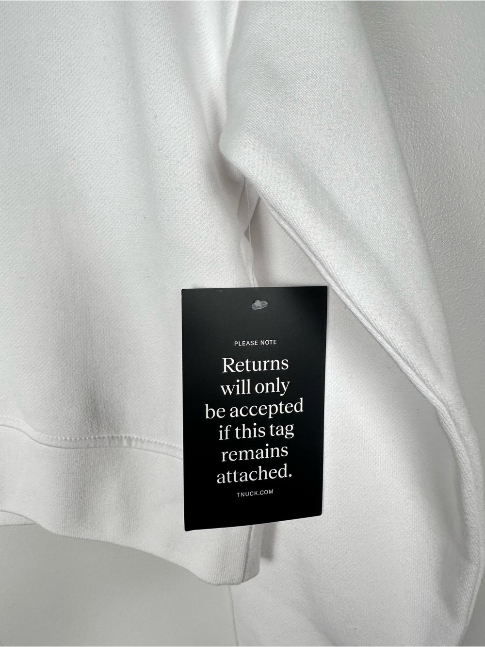 TUCKERNUCK x STUDIO MCGEE White Miles Collared Pullover - Picture 5 of 9